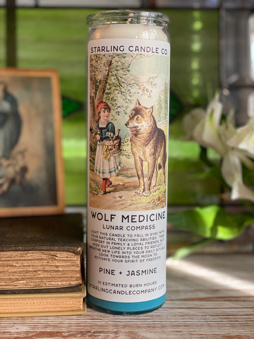 Wolf Medicine Candle