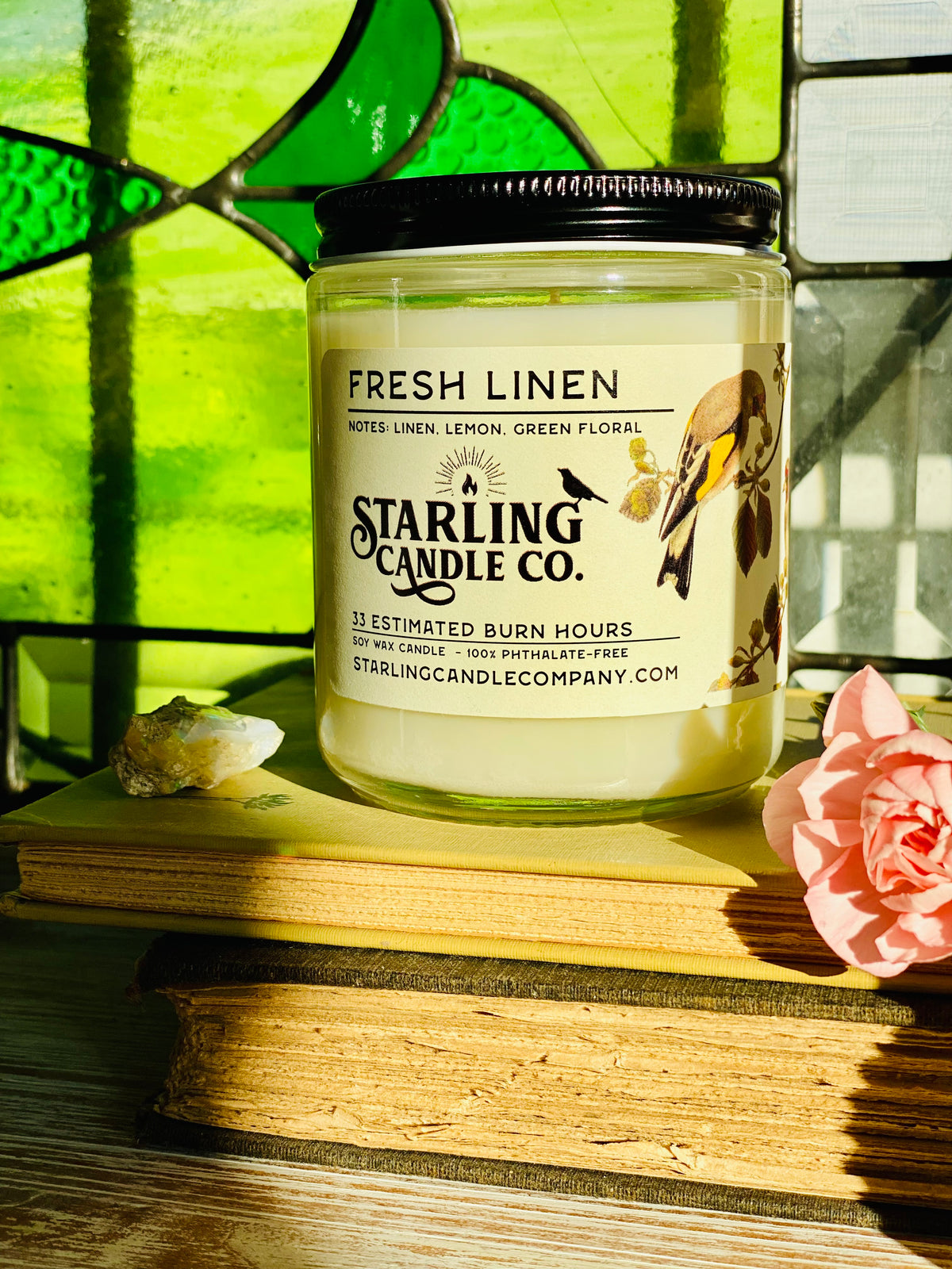 Fresh Linen Candle Starling Candle Company