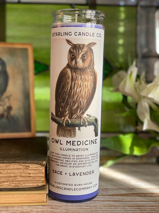 Owl Medicine Candle