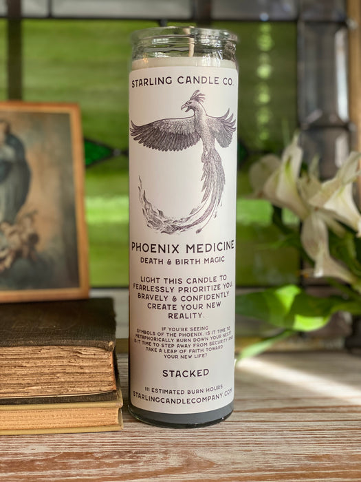 Phoenix Medicine Candle